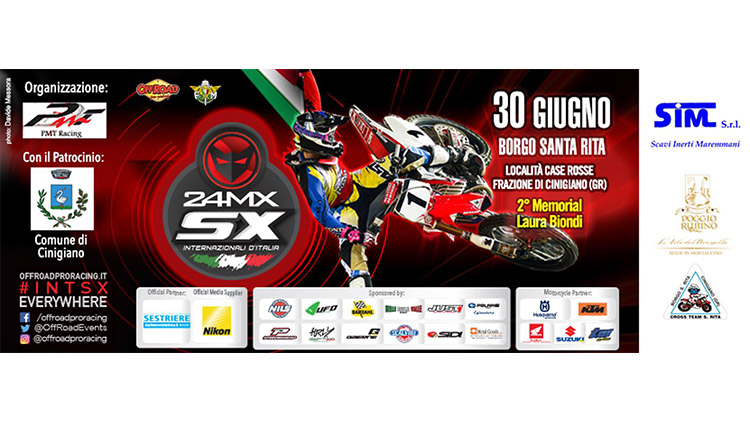 Internationalen Meisterschaft von Supercross Italien